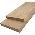 Barrington Hardwoods White Oak Lumber Board - 3/4" x 6" (2 Pieces) (3/4" x 6" x 48")