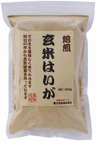 Fujishokuhin brown rice germ roasting powder 300g