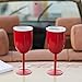 Amzyt wine sippy cup for adult Double-Walled Insulated Unbreakable Goblets BPA-Free Leak Resistant Lid For Red White Wine, Brushed Metal(10 oz)