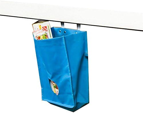 Cinhent Bag 1PC Kitchen Cupboard Garbage Hanging Storage Bag,Size - 23 x 10 x 26.5 CM,Home & Living Accessories Bathroom Holder Organizer (Blue)