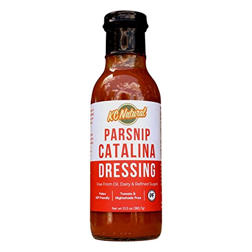 KC Natural - NEW Paleo AIP Salad Dressing & Sauce Combo Pack (Honey Butternut 13.5 oz and Parsnip Catalina 13.5 oz)
