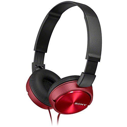 Sony Foldable Headphones MDR-ZX310 R - Metallic Red