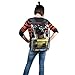 Estarer Clear Backpack Travel Beach Work Security Students Bag Transparent Schoolbag Satchel School Bookbag