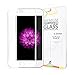 iXCC 0.3mm Full Cover High Definition Crystal Clear Round Angle High Response Anti Scratch Hard Tempered-Glass Screen Protector for Apple iPhone 6 / 6s