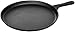 Amazon Basics Pre-Seasoned Cast Iron Round Griddle - 10.5-Inch