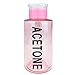 PANA Brand 10oz. (Quantity: 1 Pieces) Acetone Labeled Liquid Push Down Pump Dispenser Bottle (Pink)