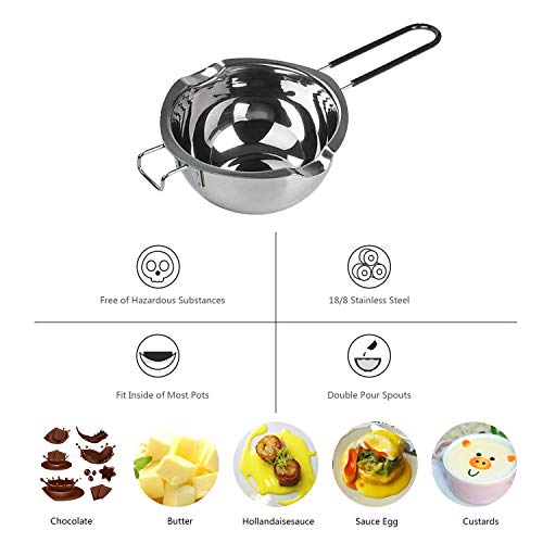 3 Stainless+Resistant+Melting+Chocolate+Caramel