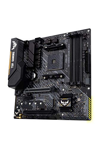 ASUS TUF Gaming B850M-PLUS II Mainboard Sockel AMD AM5 (AMD B850, mATX, DDR5 Speicher, 1x PCIe 5.0 M.2, 2X PCIe 4.0 M.2, Aura Sync) 4