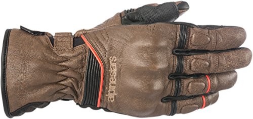 Alpinestars Caf Divine Drystar Motorcycle Gloves Brown/Black Mens Size 3XL