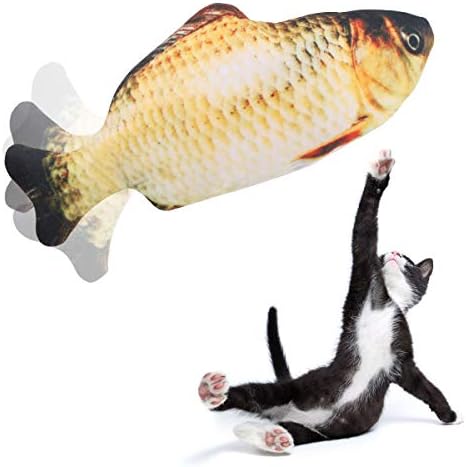 Beewarm Flopping Fish Cat Toy with 