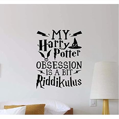 Pawang My Harry Potter Obsession Is A Bit Vinyl Wall Decal