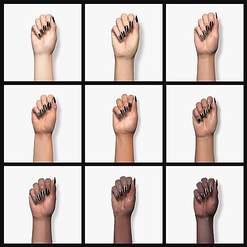 Vishine Gelpolish Professional Manicure Salon UV LED Soak Off Gel Nail Polish Varnish Color Black(1348) - Image 4