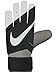 Nike Match Goalkeeper Soccer Goalkeeper Gloves (Black, Grey)