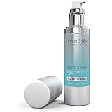 Under Eye Cream for Dark Circles, Bags, Puffiness, Anti-Aging, Wrinkles, Hollow Eyes and Fine Lines - Natural Anti-Wrinkle Eye Serum for Women & Men with Vitamin E, White Tea & Rose Oil - Made in USA