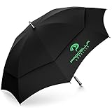 Procella Golf Umbrella Large 62 inch Windproof Waterproof - Automatic Open - Portable - For Men and Women