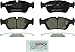 BOSCH BC558 QuietCast Premium Ceramic Disc Brake Pad Set - Compatible with Select BMW 318i, 318is, 318ti, 320i, 323Ci, 323i, 323is, 323ti, 325i, 325is, 328Ci, 328i, 328is, Z3; FRONT