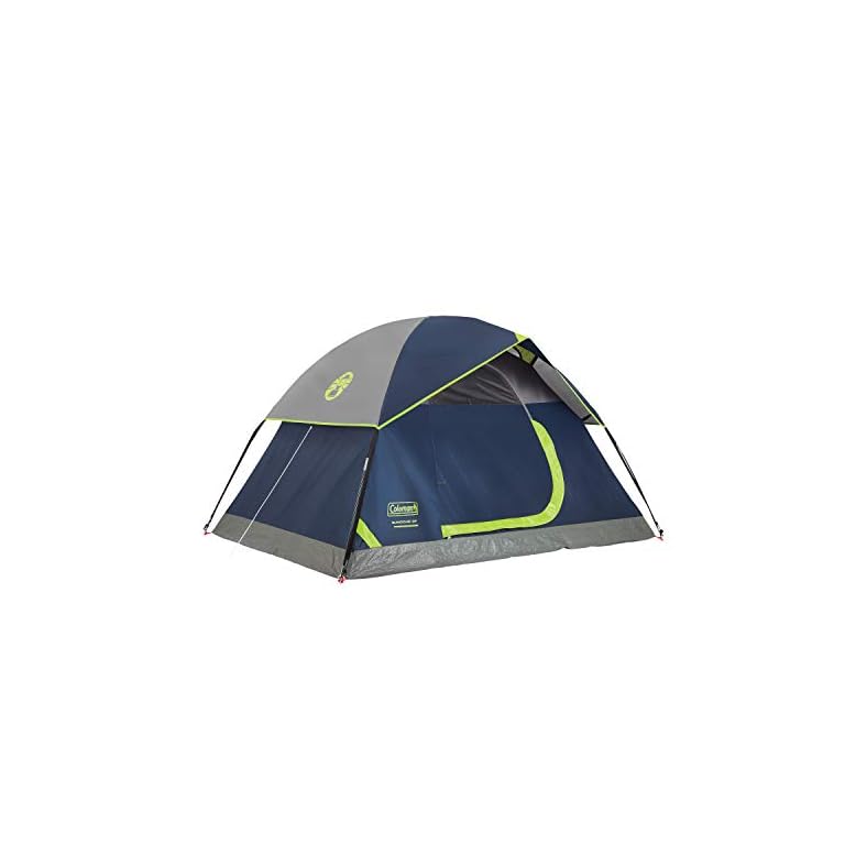 Coleman Tenaya Lake Fast Pitch 8Person Camping Cabin Tent with Built