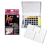 Sakura XNCW-30N Koi Field 30 Assorted Watercolors with Brush Sketch Set