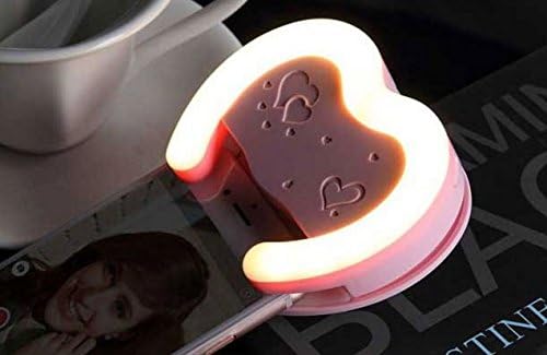 Selfie Ring Light (Batteries Not Required - Rechargeable ) - All Phones and Sizes. | Make Up - Small and Compact | Phone 7/6plus/6s/6/5s/5/4s/4/Samsung Galaxy S6 Edge/S6/S5/S4/S3/Gal. Note 5/4/3/2 PR