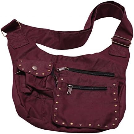 Mishu Women's Sling Bag Adjustable Red