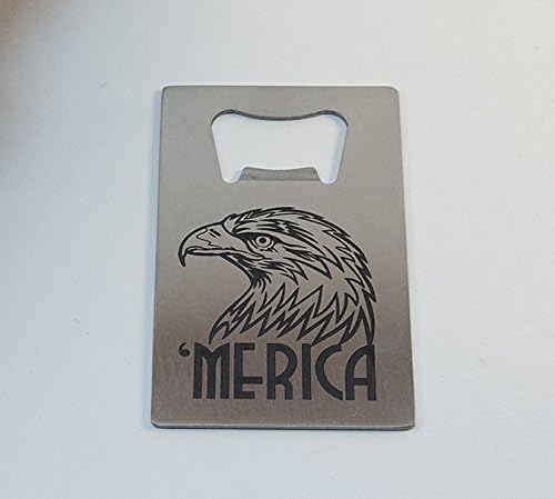 'Merica - Bald Eagle. Bottle Opener. Credit Card Size
