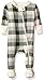 Burt's Bees Baby Baby Boys Sleeper Pajamas, Zip-Front Non-Slip Footie PJs, Organic Cotton