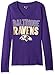 A-Team Apparel NFL Women's Long Sleeve V Neck Jersey