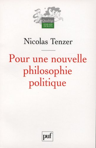 Pour une nouvelle philosophie politique