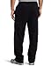 Champion Men's Open Bottom Eco Fleece Sweatpant, Black, Large