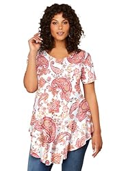 Roaman's Women's Plus Size Swing Ultra Femme Tunic