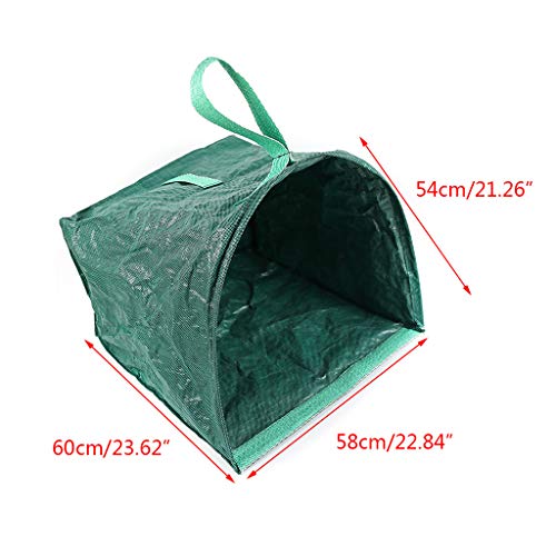 Bettal Yard Dustpan-Type Garden Bag for Collecting Leaves - Reuseable Heavy Duty Gardening Bags, Lawn Pool Garden Leaf Waste Bag