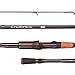 Cadence CR7 Spinning Rod, Fishing Rod with 40 Ton Carbon,Fuji Reel Seat,Durable Stainless Steel Guides with SiC Inserts,Full Assortment of Lengths, Actions for Spinning Reels