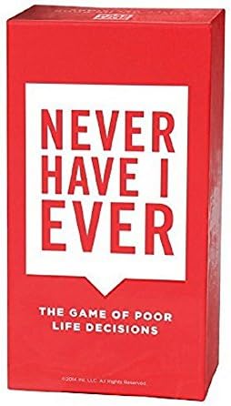Never Have I Ever - The Classic Drinking Game for Adults Board Game Party