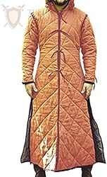 Gambeson Coat Medieval Thick Padded Full Length