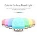 Night Lights for Kids, Bedside Lamp Breathing Decorative Mood Lamp with Breakage Resistant Silicone, Sensitive Tap Control, Adjustable Brightness RGB Color and Lovely Theme for Baby Nursery, Bedroom …