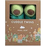 Angel Dear Green Avocado Twin Set Blankies Box.