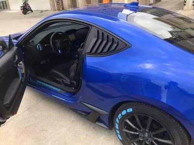 2 Quarter+Louvers+Spoiler+2013+2018+Stickers