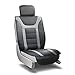 Big Ant Front Car Seat Covers, Waterproof Driver Seat Cover with Backrest Non-Slip Leather Seat Cover Save Your Auto Seat from Sweat and Stains, Universal Fit Cars SUV Trucks Front Seats Protectors