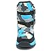 GUBARUN Boys Snow Boots Winter Waterproof Slip Resistant Cold Weather Shoes (Big Kid)-5.5M,Black/Blue