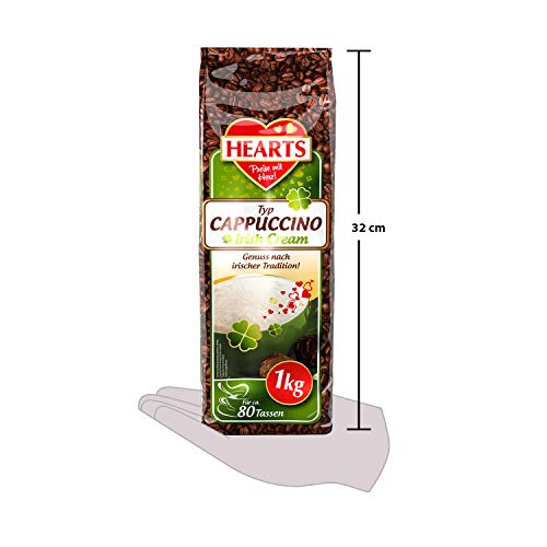 HEARTS Cappuccino Irish Cream 1 kg - Genuss nach irischer Tradition – Bild 4