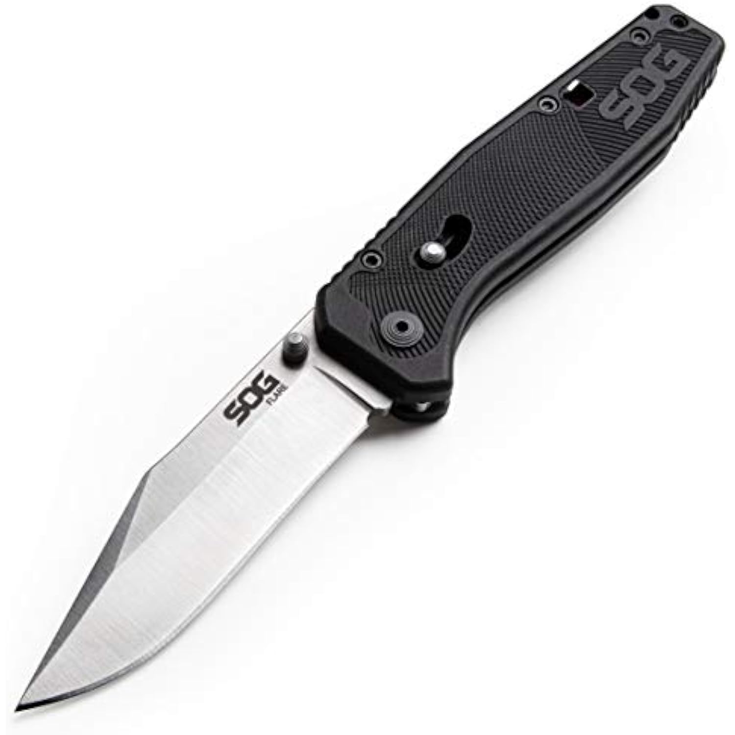 ⚠️ SOG SOG 3.45 in. Flash AT Partially Serrated Blade Folding Knife