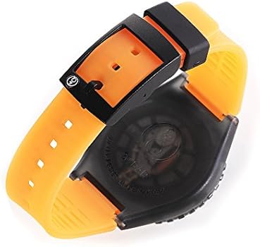 Q Q Smilesolar bar Series Black Dial And Orange Strap Rp16j006y Powered By Solar Amazon Com Au Clothing Shoes Accessories