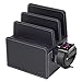 MobileVision Compatible Stand for Apple iWatch Adapter for use with Executive Faux Leather Charging Stations and Multi-Device Organizers