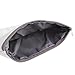 Aspire 12-Pack White Canvas Zipper Bags for Painting DIY Fabric Bag 6 3/4