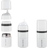 MILK &amp; WATER Stainless Steel All-in-One Baby Bottle with Anti Colic Nipple