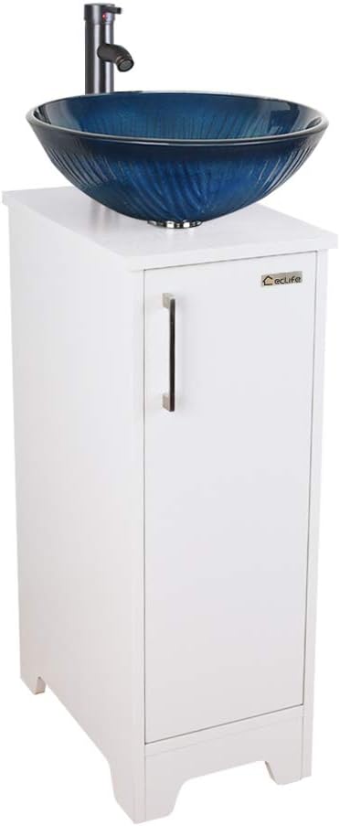 Okeysen 13" Bathroom Vanity and Sink Combo