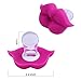 Funny Baby Mustache Pacifiers, Maberry Soft Silicone Cute Pacifier Design with Kiss Lip, Funny Teeth, Gentleman Mustache for Newborn Infant Toddler, Perfect Baby Shower Gift for Boys Girls - BPA Free
