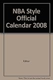 NBA Style Official Calendar 2008 by 