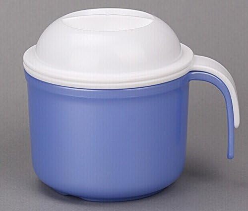 Denture Cleaning Container with Strainer Cup-Denture Cleaning Storage-Denture Cup