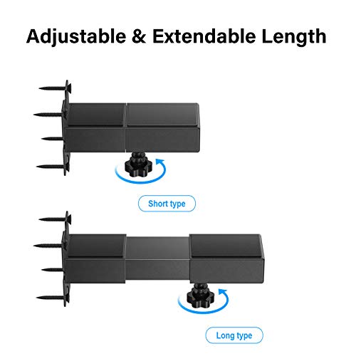 Wall Mount Universal Soundbar Mount Depth Adjustable Soundbar Wall